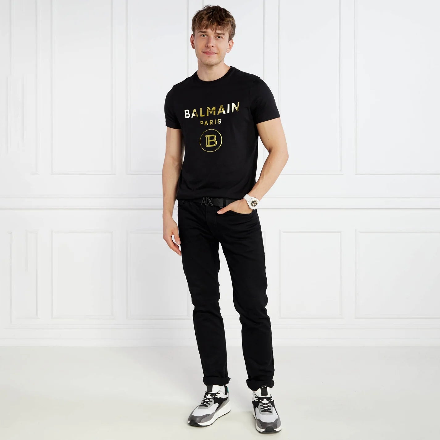 Men’s Imported Reflective T-Shirt (BLFG)