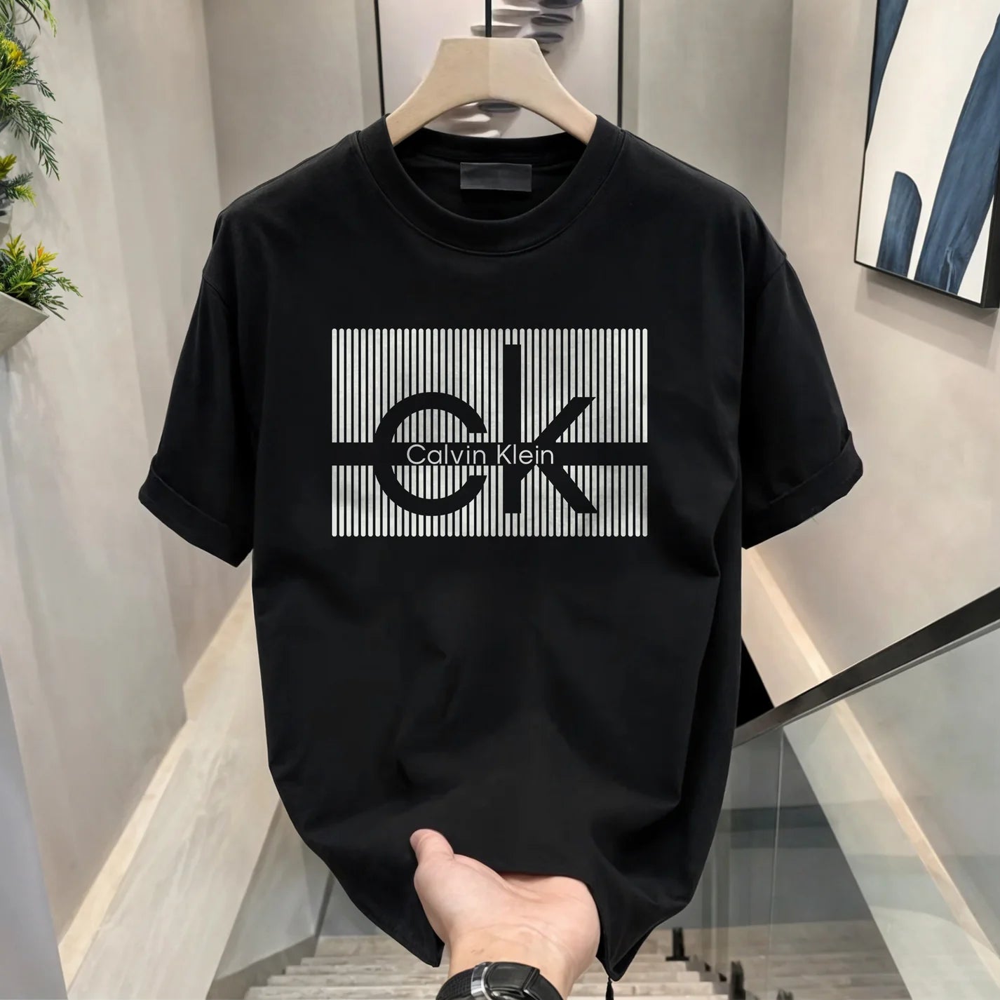 Men Printed Calvin Klein T Shirt Mens India Price Men's Branded