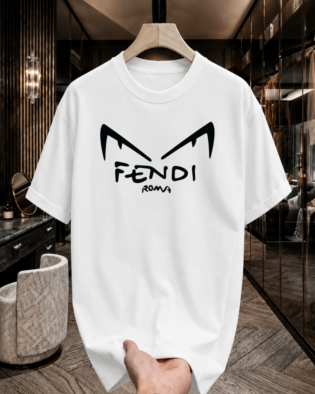 Premium Front Printed T-Shirt (FENEB-W)