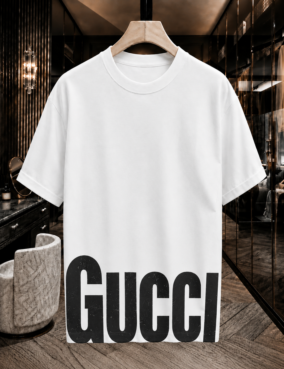 Premium Front Printed T-Shirt (GUCBTM-W)