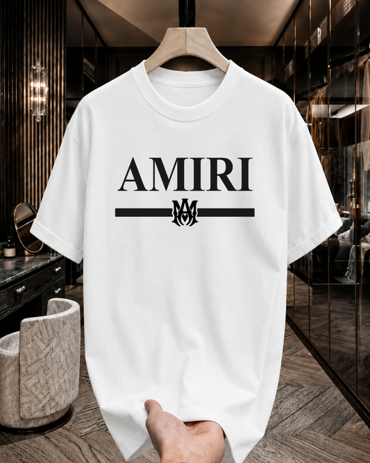 Premium Front Printed T-Shirt (AMRL)