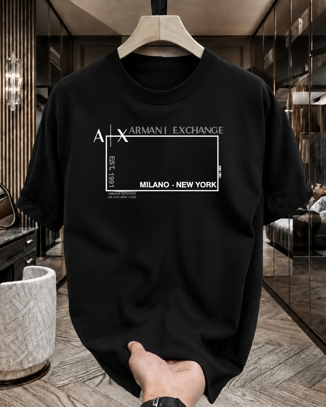 Premium Front Printed T-Shirt (AXNY)