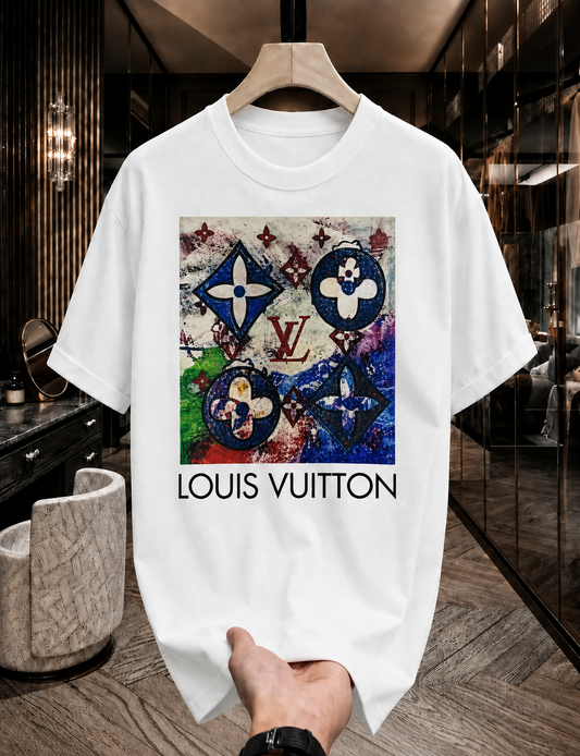 Premium Front Printed T-Shirt (LVCLR-W)