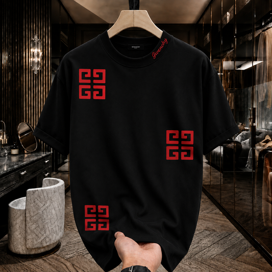 Premium Front Printed T-Shirt (GVNRED)