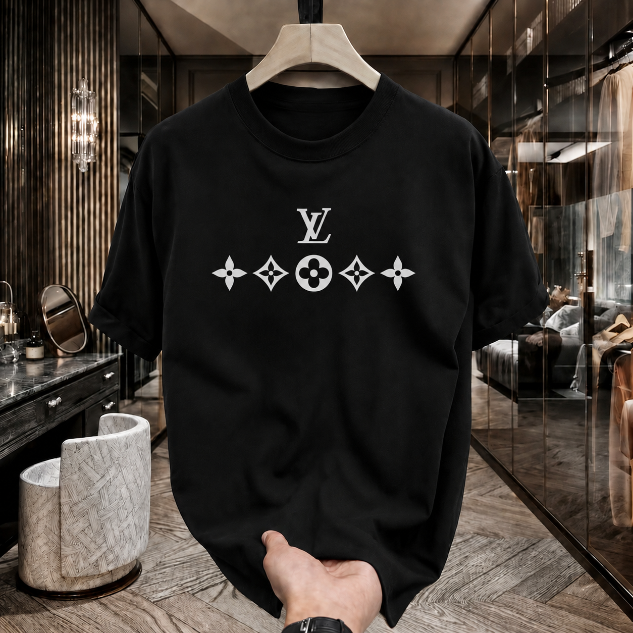 Premium Back+Front Printed T-Shirt (LVBK)